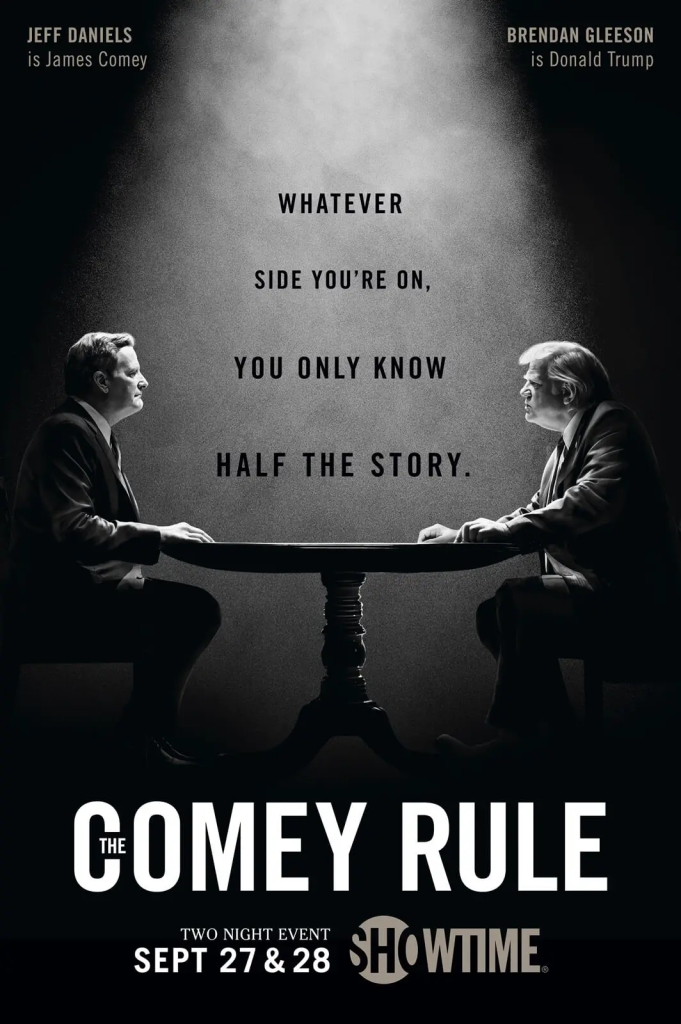 the Comey Rule,柯米的規則,科米的规则,海報,poster