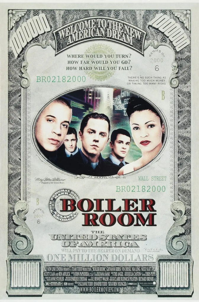 Boiler Room,搶錢大作戰,海報,poster