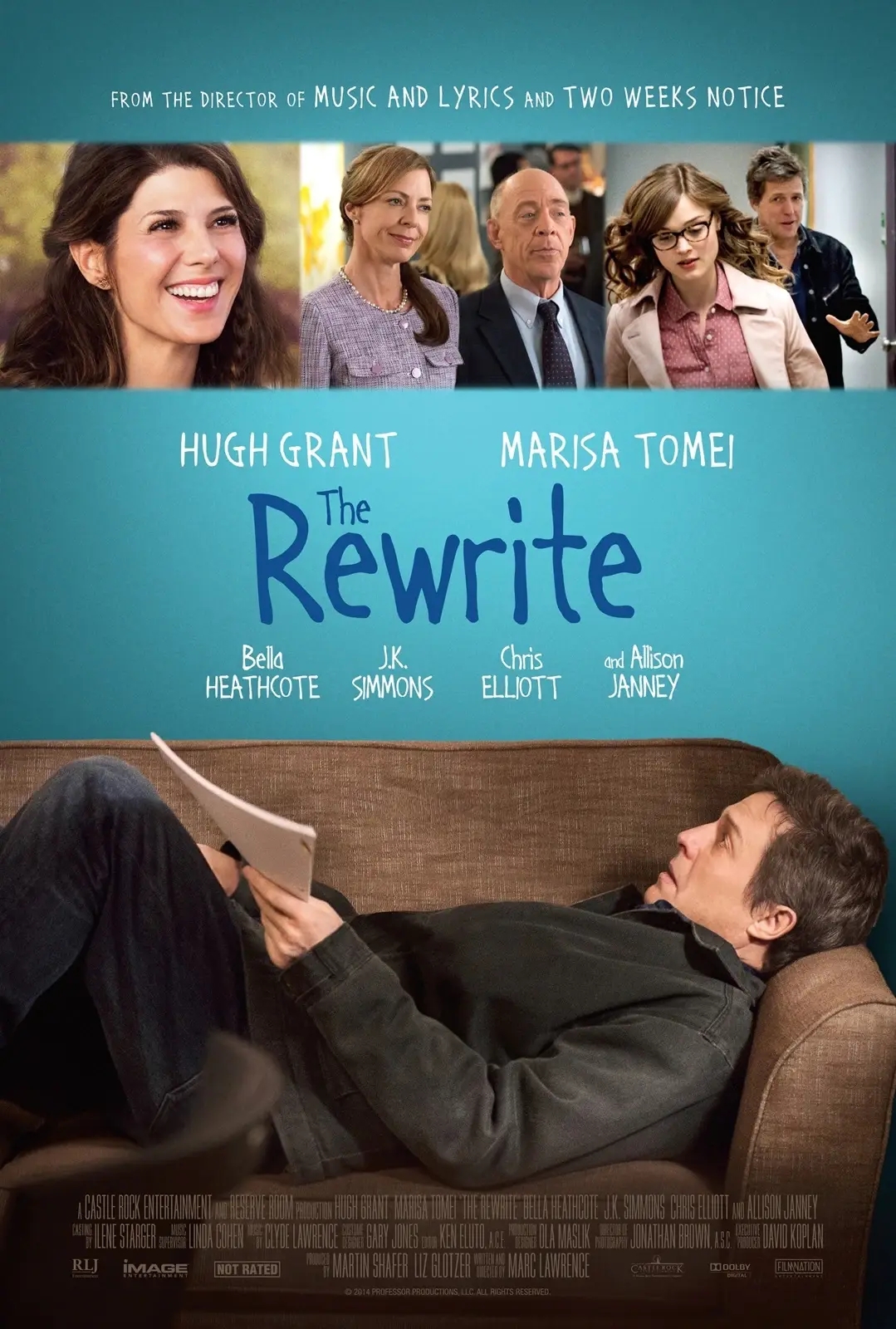 the Rewrite,字作多情,編劇情緣,愛情二次創作,海報,poster